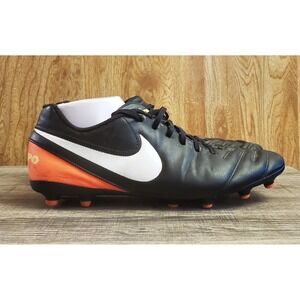 Nike Tiempo Rio III FG Soccer Cleats Men's Size 13 Black